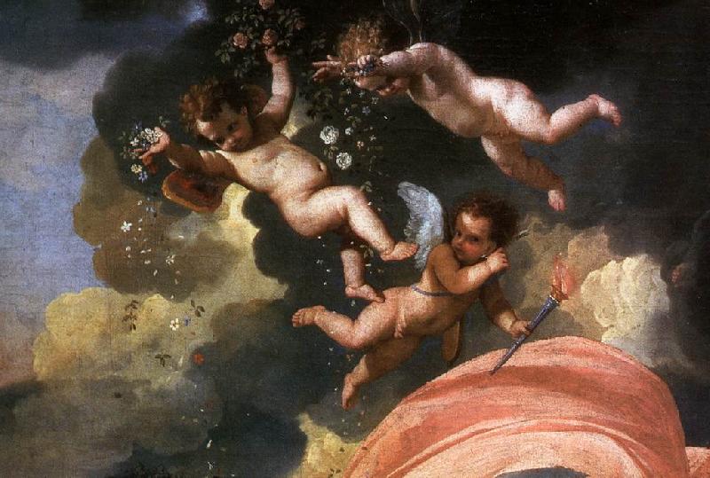 POUSSIN, Nicolas The Triumph of Neptune (detail)  DF oil painting image